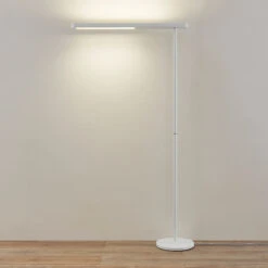 Prios Jalima Lampadaire De Bureau LED, Blanc -EGLO || By Rydens || Lucande Soldes 9628209 4