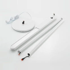 Prios Jalima Lampadaire De Bureau LED, Blanc -EGLO || By Rydens || Lucande Soldes 9628209 8