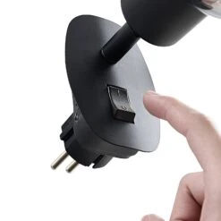 Lindby Lioma Lampe Sur Prise, Inclinable, Noire -EGLO || By Rydens || Lucande Soldes 9628266 6