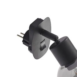 Lindby Lioma Lampe Sur Prise, Inclinable, Noire -EGLO || By Rydens || Lucande Soldes 9628266 7