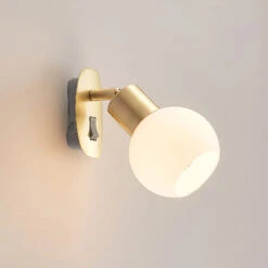 Lindby Lioma Lampe Sur Prise, Inclinable, Laiton 12 Lindby Lioma Lampe Sur Prise, Inclinable, Laiton -EGLO || By Rydens || Lucande Soldes 9628267 3