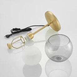 Lucande Mylah Lampe à Poser Abat-jour En Verre -EGLO || By Rydens || Lucande Soldes 9639390 8