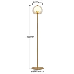 Lucande Mylah Lampadaire -EGLO || By Rydens || Lucande Soldes 9639399 3