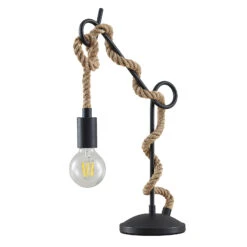 Lucande Ropina Lampe à Poser -EGLO || By Rydens || Lucande Soldes 9639427 3