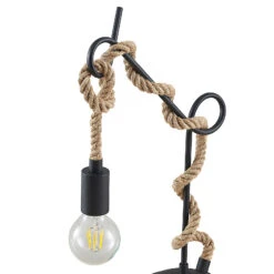 Lucande Ropina Lampe à Poser -EGLO || By Rydens || Lucande Soldes 9639427 6
