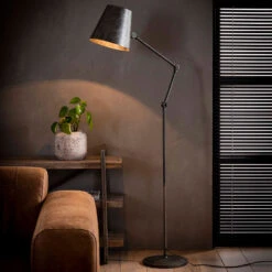Lampadaire Arretona En Anthracite