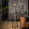 Lampadaire Swirlaronda à Abat-jour En Spirale -EGLO || By Rydens || Lucande Soldes 9911014