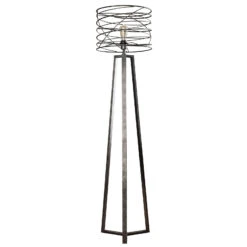 Lampadaire Swirlaronda à Abat-jour En Spirale -EGLO || By Rydens || Lucande Soldes 9911014 2
