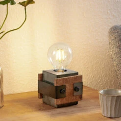 Lindby Nilaska Lampe à Poser, à 1 Lampe, 10 cm