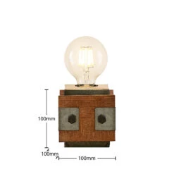 Lindby Nilaska Lampe à Poser, à 1 Lampe, 10 cm -EGLO || By Rydens || Lucande Soldes 9921002 6