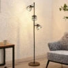 Lindby Rutger Lampadaire, à 3 lampes -EGLO || By Rydens || Lucande Soldes 9921031