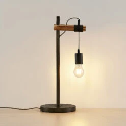 Lindby Evrin Lampe à Poser -EGLO || By Rydens || Lucande Soldes 9921078 2