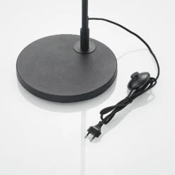 Lindby Benja Lampadaire, Aspect Mailles, Noir -EGLO || By Rydens || Lucande Soldes 9921094 7