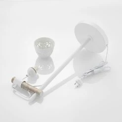Lindby Pimana Lampe à Poser Abat-jour Céramique -EGLO || By Rydens || Lucande Soldes 9921110 8