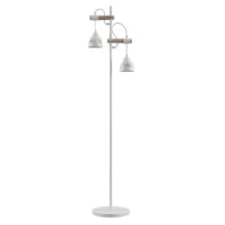 Lindby Pimana Lampadaire 2 Abat-jour En Céramique -EGLO || By Rydens || Lucande Soldes 9921111 2