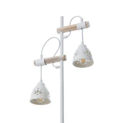 Lindby Pimana Lampadaire 2 Abat-jour En Céramique -EGLO || By Rydens || Lucande Soldes 9921111 5