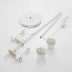 Lindby Pimana Lampadaire 2 Abat-jour En Céramique -EGLO || By Rydens || Lucande Soldes 9921111 8