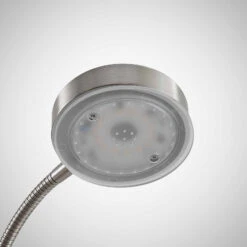 Lindby Seppa Lampadaire LED, Rond, Nickel -EGLO || By Rydens || Lucande Soldes 9945421 3
